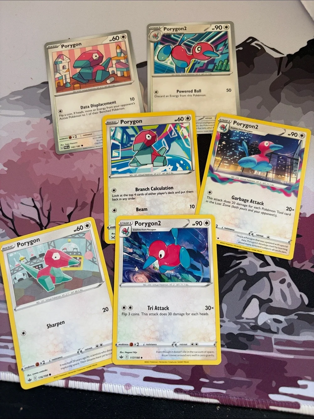 Porygon & Porygon2 Collection Lot | Chilling Reign, Lost Origin & Paradox Rift